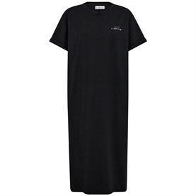 Haute L'Amitie Crew Neck Tee Kjole, Sort